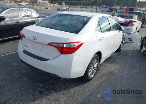 2015 Toyota Corolla Le Plus из США, поврежденный, VIN 5YFBURHE3FP320994